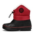 thumbnail image 1 of Boys Girls Toddler Snow Boots Waterproof Slip Resistant Outdoor Kids Winter Shoes, 1 of 5