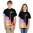 thumbnail image 1 of Boys Girls Toddler Tops Clothes Big Blouse Tops Print 3D Casual T-Shirt Summer Tops Boys T Shirts, 1 of 4