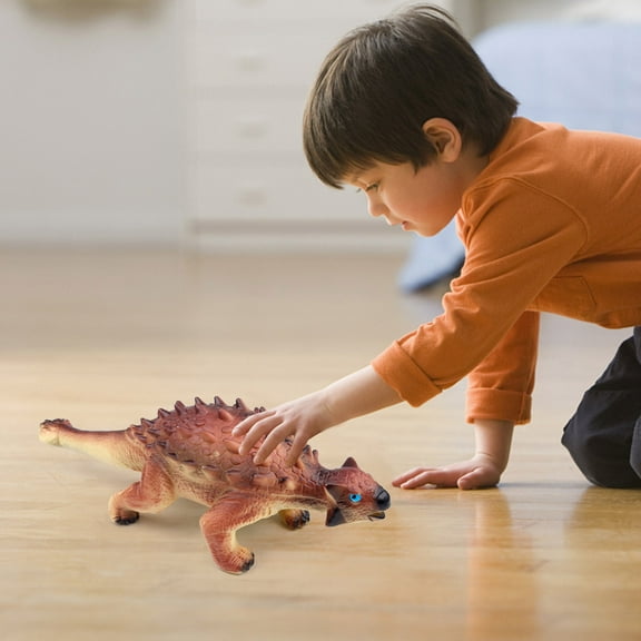 Boys Girls Toy - Dinosaur Figurines Toys Home Decorate Preschool Educational Light Sound