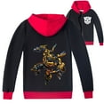 thumbnail image 1 of Boys & Girls Transformers Design Zippered Hooded Jacket, Ideal Outerwear for Spring and Fall Weather, 1 of 6