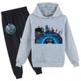 thumbnail image 1 of Boys Girls Trollhunters Fashion Sport Hoodies Loose Sweatshirts Print Spring Autumn Hooede Pants Sets, 1 of 3
