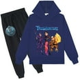 thumbnail image 1 of Boys Girls Trollhunters Graphic Cotton Hoodies Pullover Sweatshirt with Sweatpants 2 Pieces Sweatsuit Outfits Clothes, 1 of 3