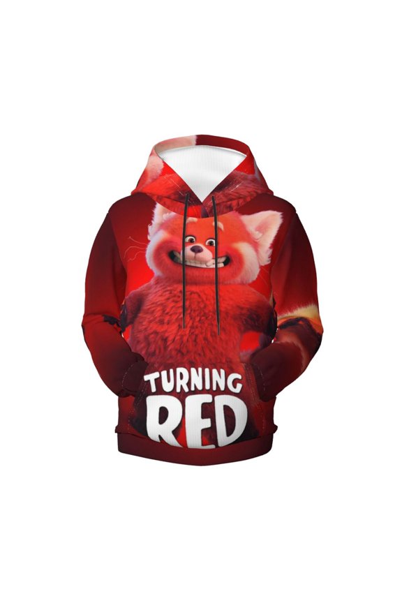 Boys Girls Turning R-e Pullover Hoodies 3D Print Novelty Colorful Kids Hoodie Sweatshirts with Pocket