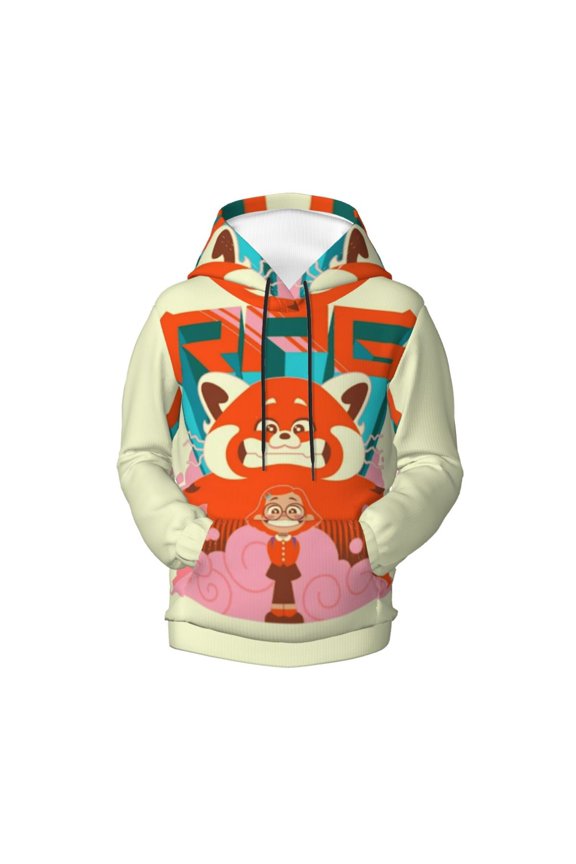 Boys Girls Turning R-e Pullover Hoodies 3D Print Novelty Colorful Kids Hoodie Sweatshirts with Pocket