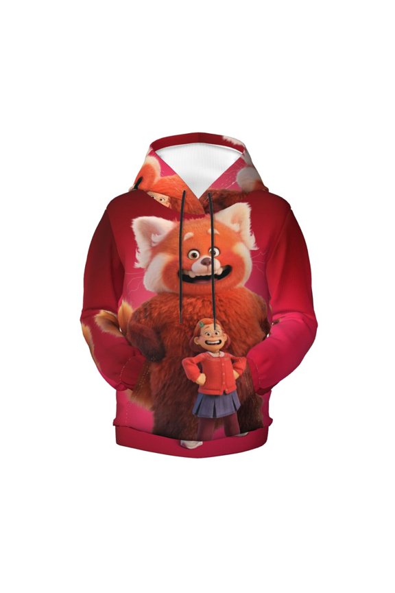 Boys Girls Turning R-e Pullover Hoodies 3D Print Novelty Colorful Kids Hoodie Sweatshirts with Pocket
