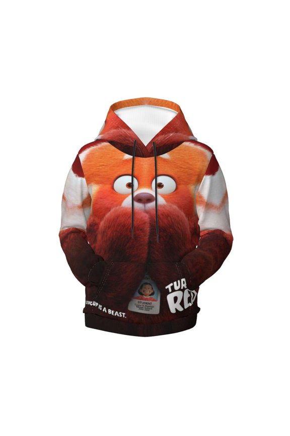Boys Girls Turning R-e Pullover Hoodies 3D Print Novelty Colorful Kids Hoodie Sweatshirts with Pocket
