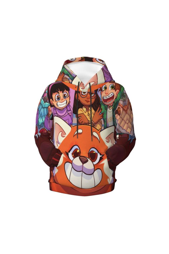 Boys Girls Turning R-e Pullover Hoodies 3D Print Novelty Colorful Kids Hoodie Sweatshirts with Pocket