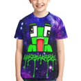 thumbnail image 2 of Youth Game Character 3D Print T-Shirt - Unisex Casual Short Sleeve Tee For Fans, Streetwear Graphic Tops 2 of 11