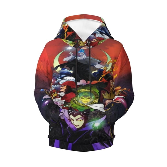 Boys Girls Vill-ain Bad Witche Pullover Hoodies 3D Print Novelty Colorful Kids Hoodie Sweatshirts With Pocket