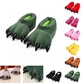 thumbnail image 1 of Boys Girls Warm Monster Claw Plush Indoor Footwear Comfy Slip On Non Slip Bottom Household Slippers Halloween Party Daily Home Shoes, 1 of 8