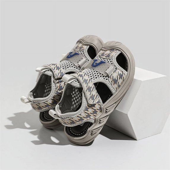 Boys Girls Water Sandals Children Outdoor Soft Sole Close Toe Sport Beach Sandals (Toddler/Little Kid/Big Kid)