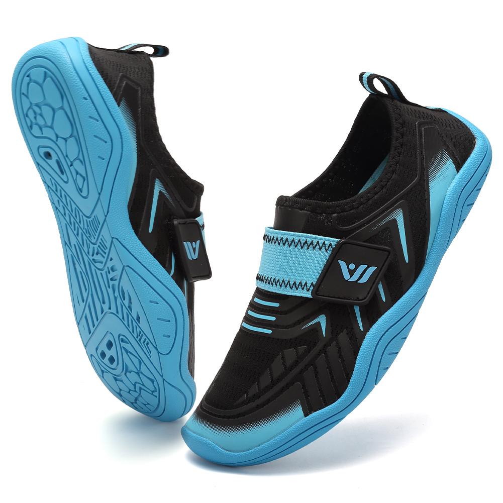 FEETCITY Kids Water Shoes - Lightweight Aqua Socks With Non-Slip Sole For Swimming, Beach, Sports