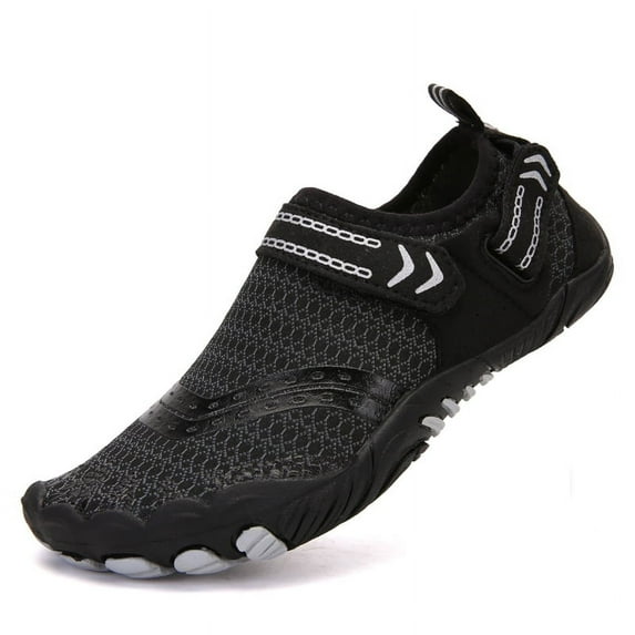 Boys & Girls Water Shoes Quick Dry Comfort Sole Easy Walking Athletic Slip on Aqua Sock Shoes for Little Kid Big Kid