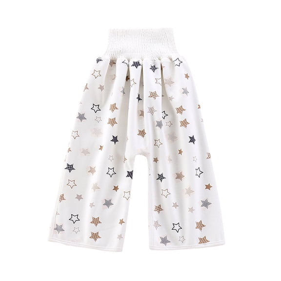 Boys Girls Waterproof Diaper Pants Training Cloth 3 In 1 Diaper Shorts Casual Bottoms