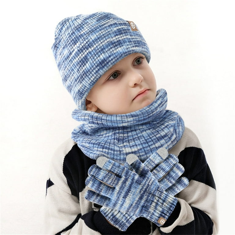 Fleece Baby Boy Hat And Gloves Boys Winter Mittens PICKAPOOH Hat