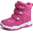 thumbnail image 1 of Boys Girls Winter Boots Warm Waterproof Kids Snow Boots Outdoor Anti-slip Ankle Boots Hiking Winter Shoes Suitable for All Seasons, 1 of 7