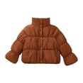 thumbnail image 1 of Boys Girls Winter Coats Lined Waterproof Jacket Puffy Cotton Coat Kids Ski Jacket Kids Coats Boys Girls Winter Heavyweight Quilted Parka Jacket, 1 of 4
