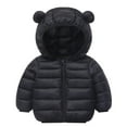 thumbnail image 1 of Boys Girls Winter Coats Girls Parka Winter Coat Long Sleeve Puffer Jacket Snow Jacket Girls Outerwear Clothes, 1 of 4