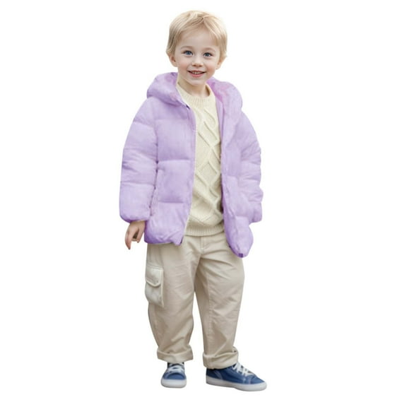 Boys Girls Winter Coats Winter Coat Boys Girls Warm Puffer Jackets Snow Jacket Boys' Outerwear Jackets & Coats Midweight Quilted Puffer Coat