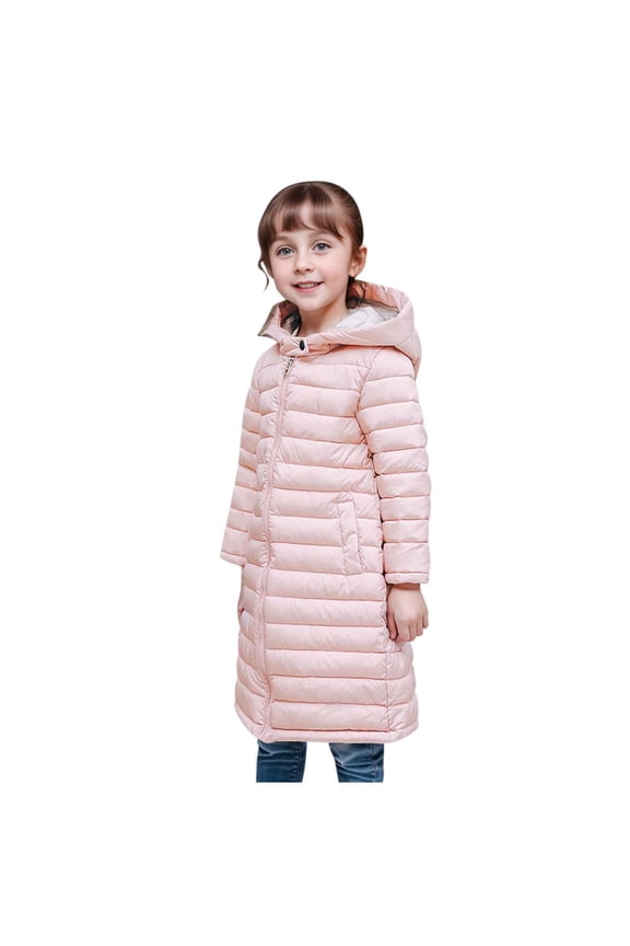 Boys Girls Winter Coats Winter Coat Warm Jacket Casual Puffer Windproof Snowsuit Overcoat Winter Warm Jacket Outerwear