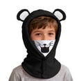 thumbnail image 1 of Boys Girls Winter Warm Animal Theme Windproof Balaclava Hat Ski Riding Face Mask Neck Warmer, 1 of 4