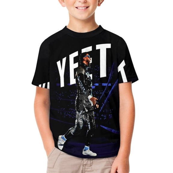Boys Girls Wres-tler Jey US-0 T-Shirts 3D Graphic Shirts Kids Youth Short Sleeve Tees