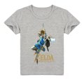 thumbnail image 1 of Boys Girls Zelda Cotton Crew Neck Short Sleeve T-shirt Kids Casual Top Summer T-shirt, 1 of 2