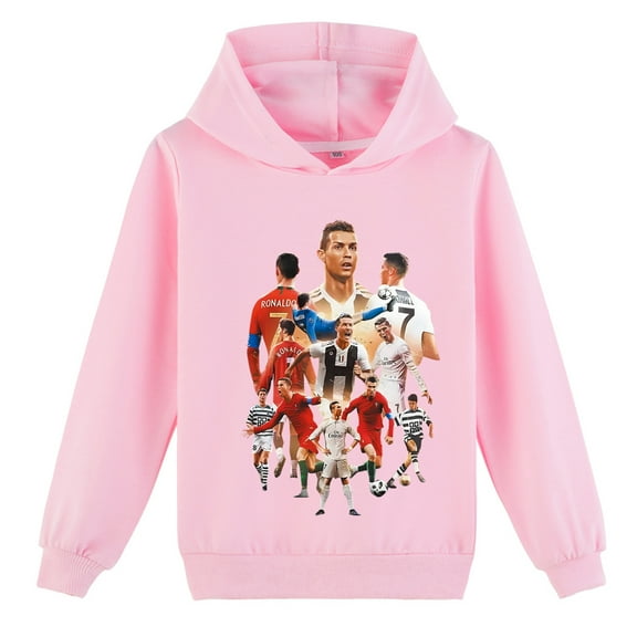 Boys Graphic Sweatshirts & Hoodies ,Kids Lightweight Cristiano Ronaldo Hoodies Pullover Tops