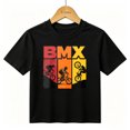 thumbnail image 1 of Boys Graphic T-Shirt BMX Extreme Bike Racing Kids Tees 100% Cotton Short Sleeve Tops Ages 4-13Y, 1 of 4