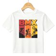thumbnail image 1 of Boys Graphic T-Shirt BMX Extreme Bike Racing Kids Tees 100% Cotton Short Sleeve Tops Ages 4-13Y, 1 of 4
