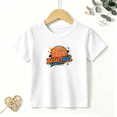 thumbnail image 1 of Boys Graphic T Shirt Basketball Graphic Short Sleeve Kids Tees Athletic Sports Style Casual Wear 100% Cotton Soft Child Tops 4-13Y, 1 of 5