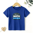 thumbnail image 1 of Boys Graphic T Shirt Boy Who Loves Math Short Sleeve Kids Tees School 100% Cotton Soft Child Tops 4-13Y, 1 of 5