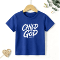 thumbnail image 1 of Boys Graphic T Shirt Child Of God Psalm Quote Short Sleeve Tee Faith Religious Style 100% Cotton Soft Kids Tops 4-13Y, 1 of 5