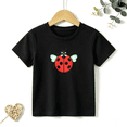 thumbnail image 1 of Boys Graphic T Shirt Cute Ladybug Insect Design Short Sleeve Kids Tee Animal Lover Style 100% Cotton Soft Child Tops 4-13Y, 1 of 5