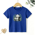 thumbnail image 1 of Boys Graphic T Shirt Cute Panda Family Short Sleeve Kids Tee Animal Lover Style 100% Cotton Soft Child Tops 4-13Y, 1 of 5