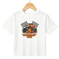thumbnail image 1 of Boys Graphic T-Shirt Monster Truck 5th Birthday Boy Kids Tees 100% Cotton Short Sleeve Tops Ages 4-13Y, 1 of 4
