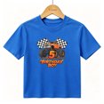 thumbnail image 1 of Boys Graphic T-Shirt Monster Truck 5th Birthday Boy Kids Tees 100% Cotton Short Sleeve Tops Ages 4-13Y, 1 of 4