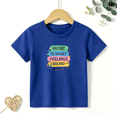 thumbnail image 1 of Boys Graphic T Shirt Music Sound Feelings Quote Short Sleeve Tee Creative Rhythm Style 100% Cotton Soft Kids Tops 4-13Y, 1 of 5