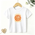 thumbnail image 1 of Boys Graphic T Shirt Pizza Lover Cartoon Food Short Sleeve Kids Tees Funny Graphic Style 100% Cotton Soft Child Tops 4-13Y, 1 of 5