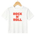 thumbnail image 1 of Boys Graphic T-Shirt Rock N Roll Music Kids Tees 100% Cotton Short Sleeve Tops Ages 4-13Y, 1 of 4
