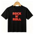 thumbnail image 1 of Boys Graphic T-Shirt Rock N Roll Music Kids Tees 100% Cotton Short Sleeve Tops Ages 4-13Y, 1 of 4