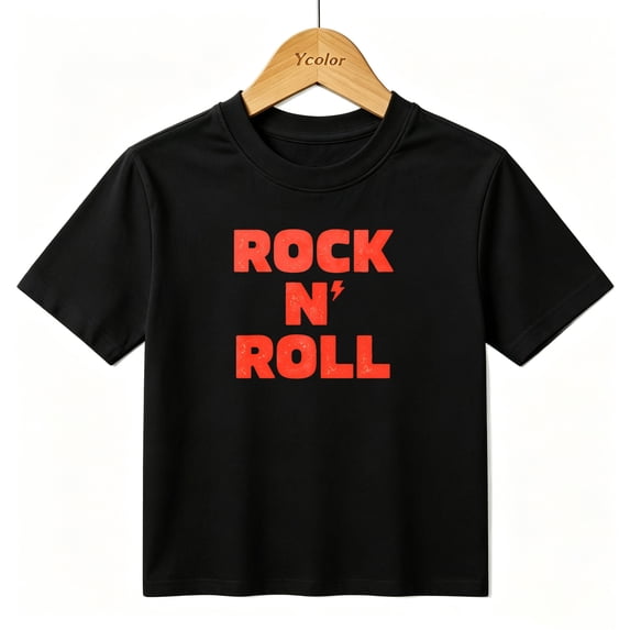 Boys Graphic T-Shirt Rock N Roll Music Kids Tees 100% Cotton Short Sleeve Tops Ages 4-13Y