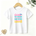 thumbnail image 1 of Boys Graphic T Shirt School Graduation Short Sleeve Kids Tees Summer Party 100% Cotton Soft Child Tops 4-13Y, 1 of 5