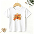 thumbnail image 1 of Boys Graphic T Shirt Third Grade Rocks Graphic Short Sleeve Kids Tees School Spirit Back To School Style 100% Cotton Soft Child Tops 4-13Y, 1 of 5
