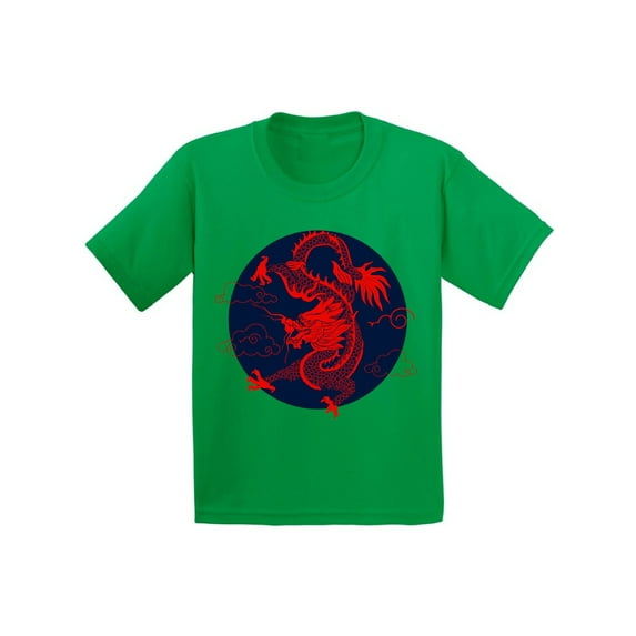 Boys Graphic Tees - Dragon Shirt XS S M L XL