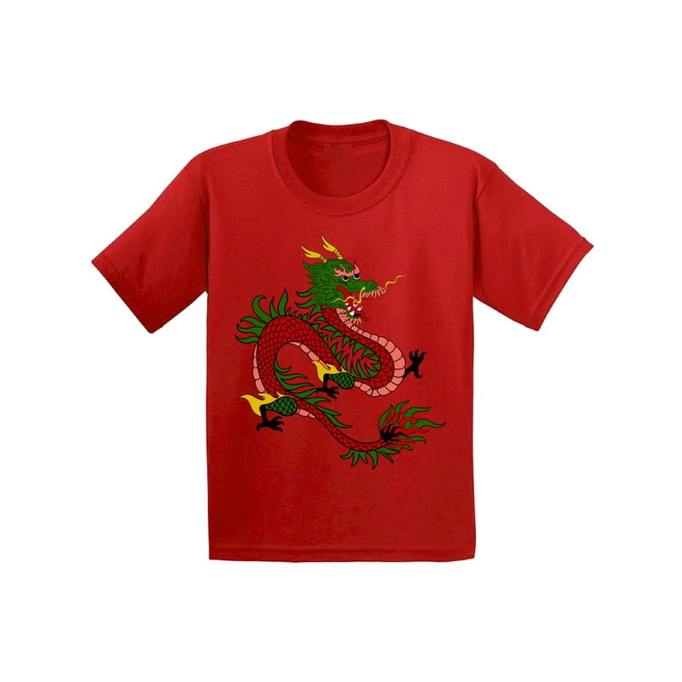 Boys dragon hot sale shirt