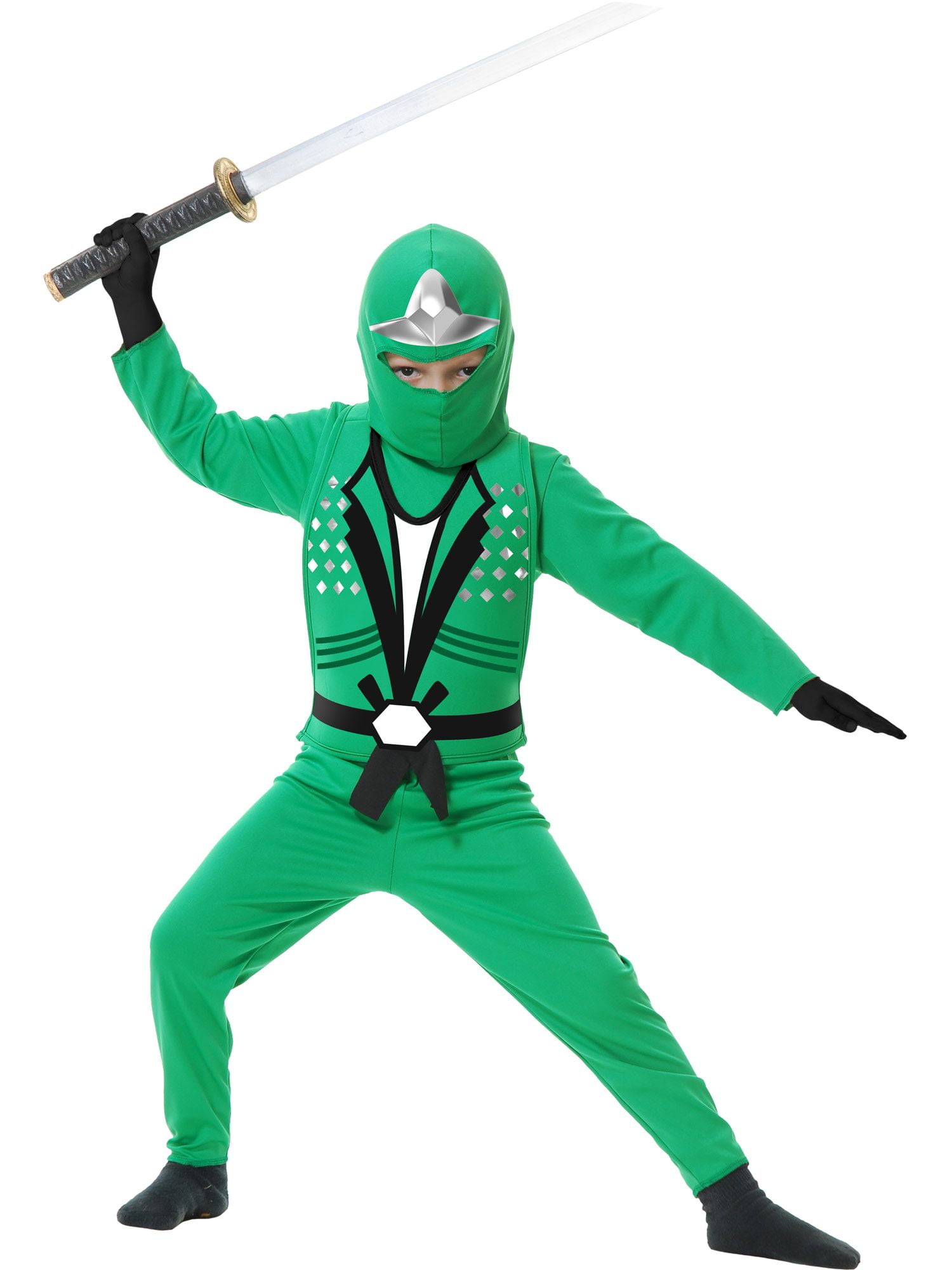 Boys green ninja costume deals