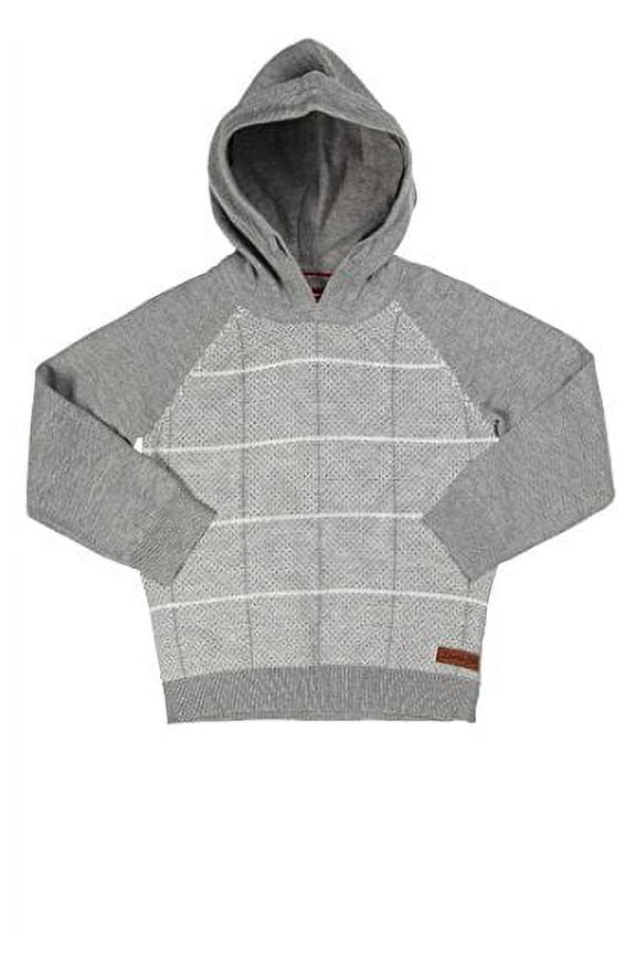 Boys Grey Checkered Hoodie by KANZ 4Years/104 cm