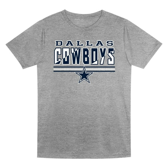 Dallas Cowboys Men's Youth Short Sleeve Cotton Crew T-Shirt