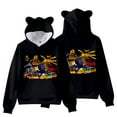 thumbnail image 1 of Boys Grow A Garden 3D Figure Printed Sweatshirt Kids Grow A Garden Cat's Ear Shaped Hoodie, 1 of 4